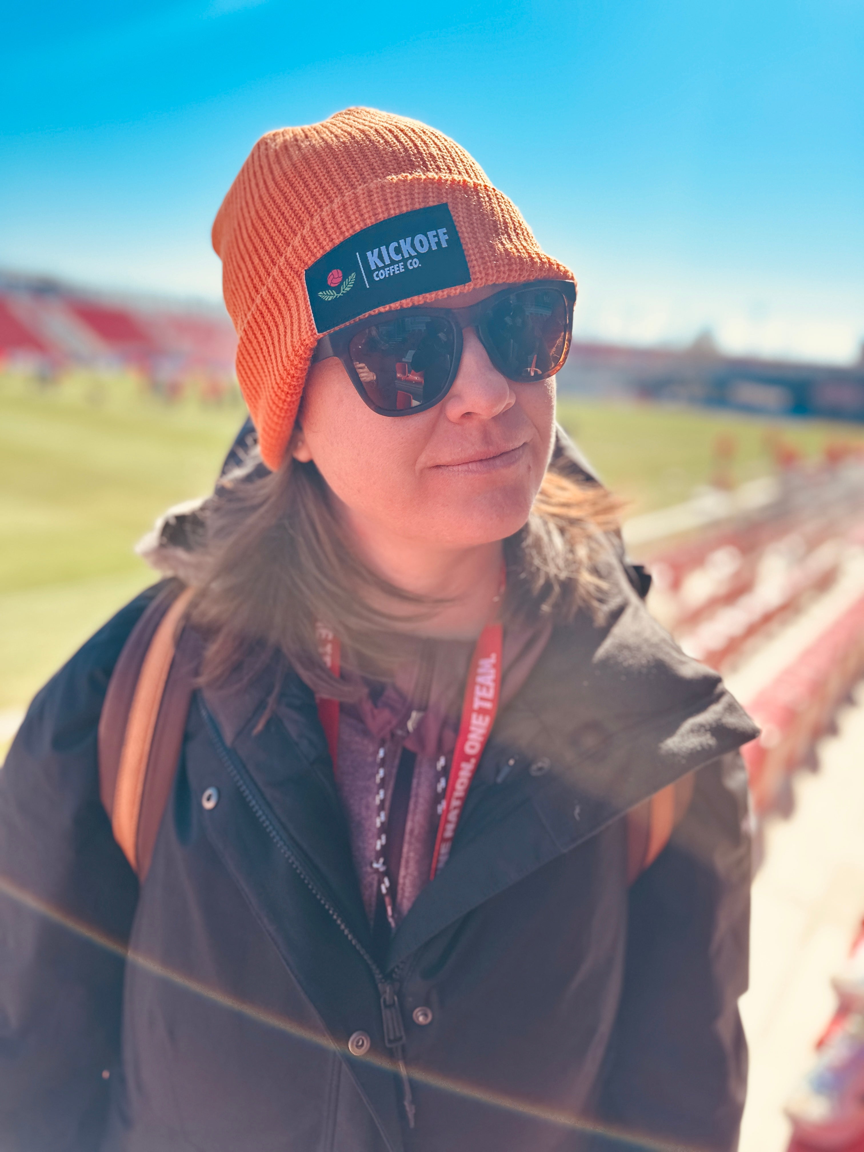 "Oranje" Kickoff Coffee Cold Days Beanie
