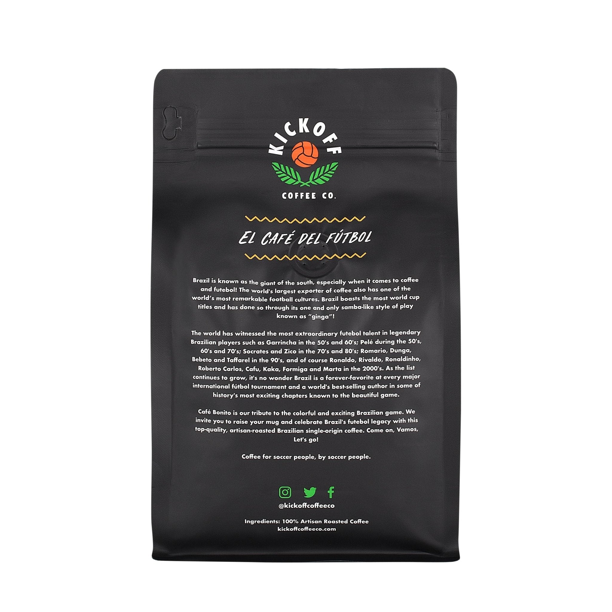 CAFÉ BONITO | Brazil, Cerrado Mineiro Single - Origin - Kickoff Coffee Co.