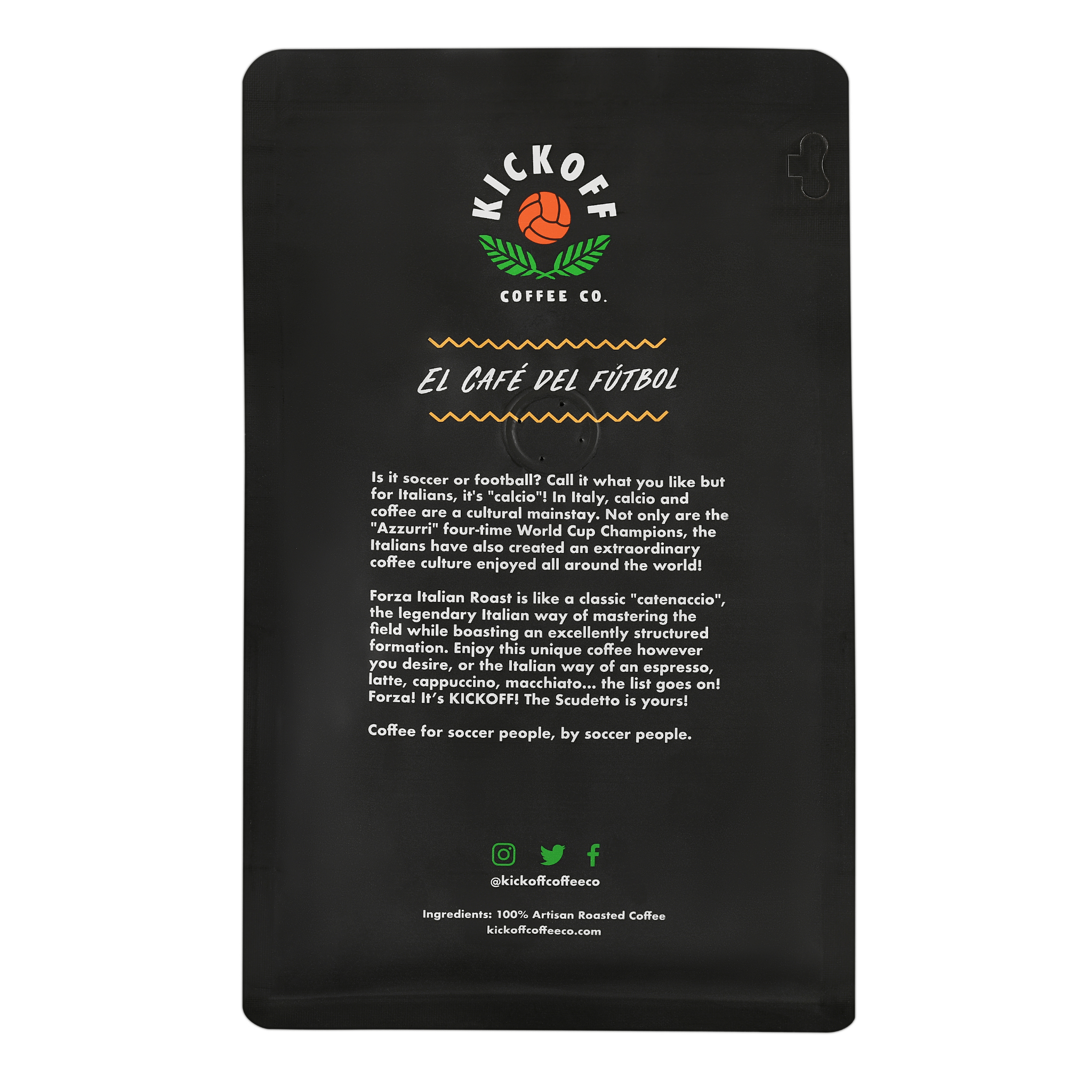 FORZA ITALIAN ROAST - Kickoff Coffee Co.