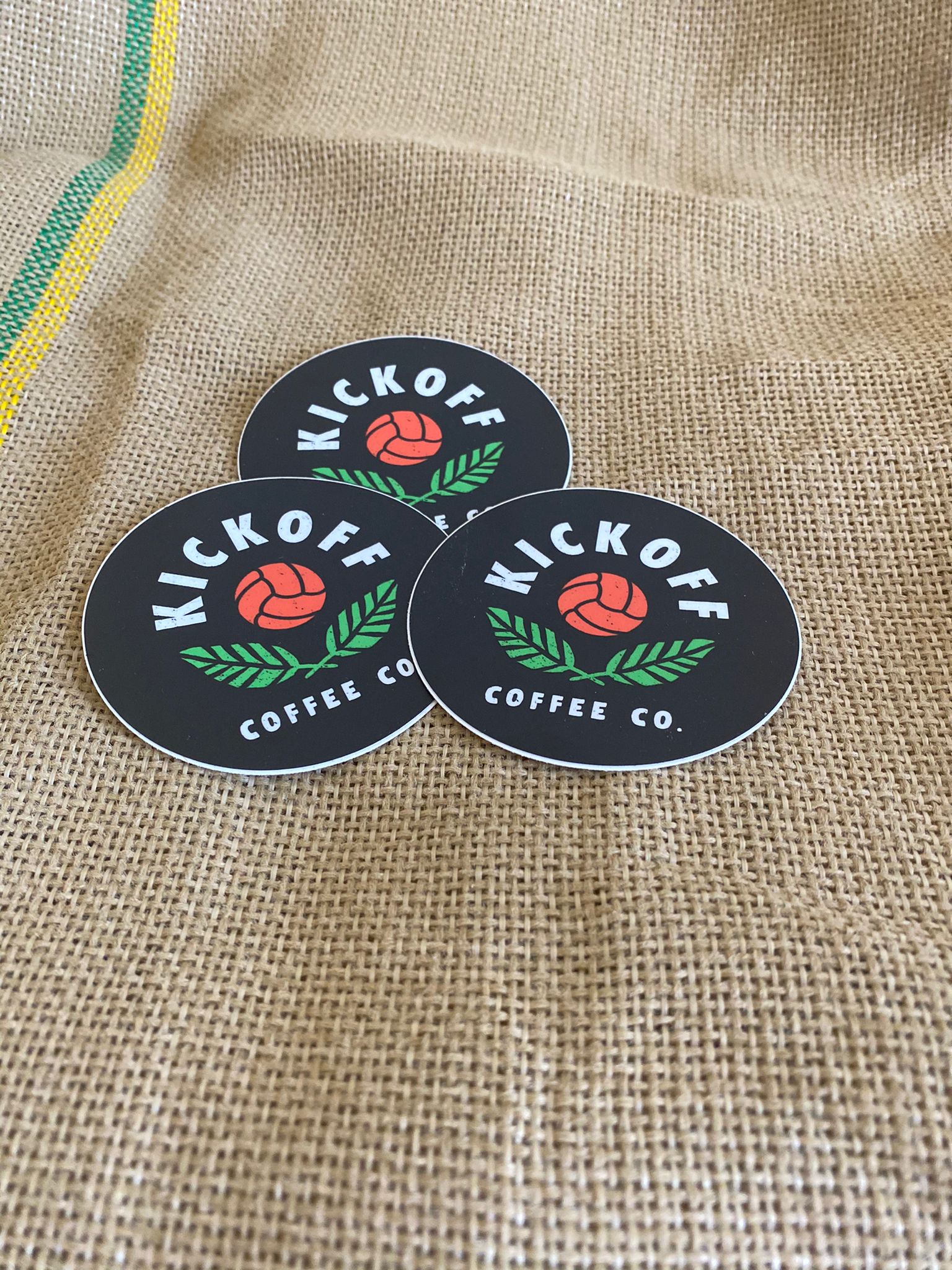 Kickoff Coffee Co. Logo Sticker - Kickoff Coffee Co.