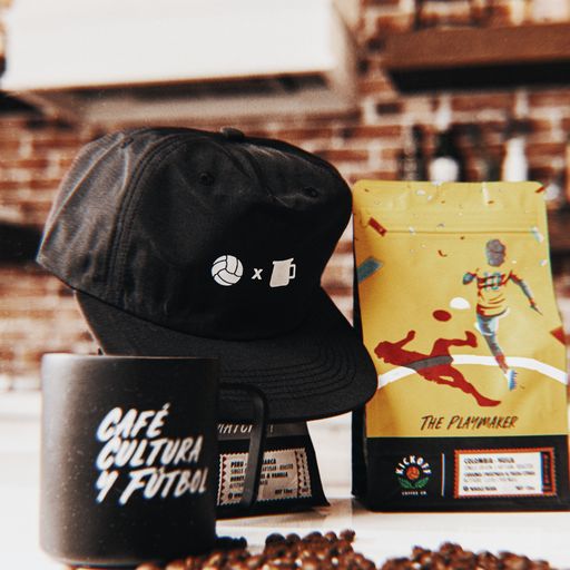 The Fútbol & Coffee Emoji Cap