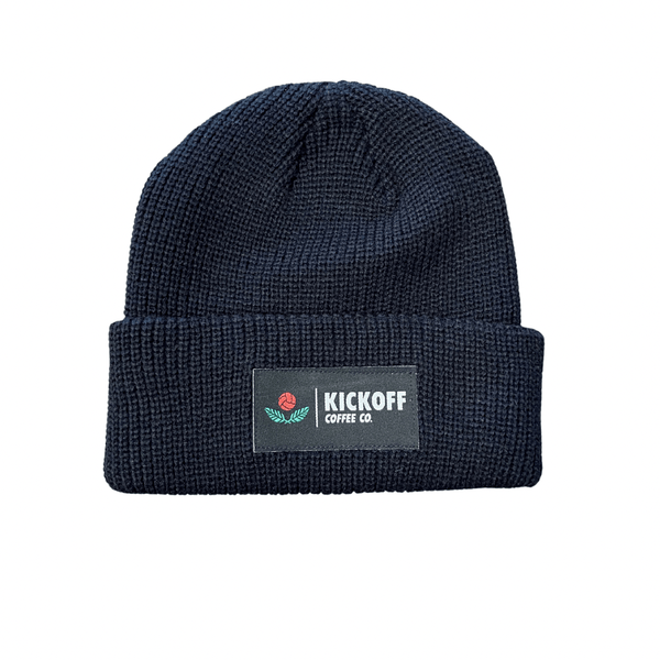 ニットキャップ・ビーニー [SUNDAYOFFCLUB] Kaleidoscopic Arrow Logo Jacquard Beanie ☆SUNDAYOFFCLUB☆Kaleidoscopic Arrow Logo Jacquard Beanie