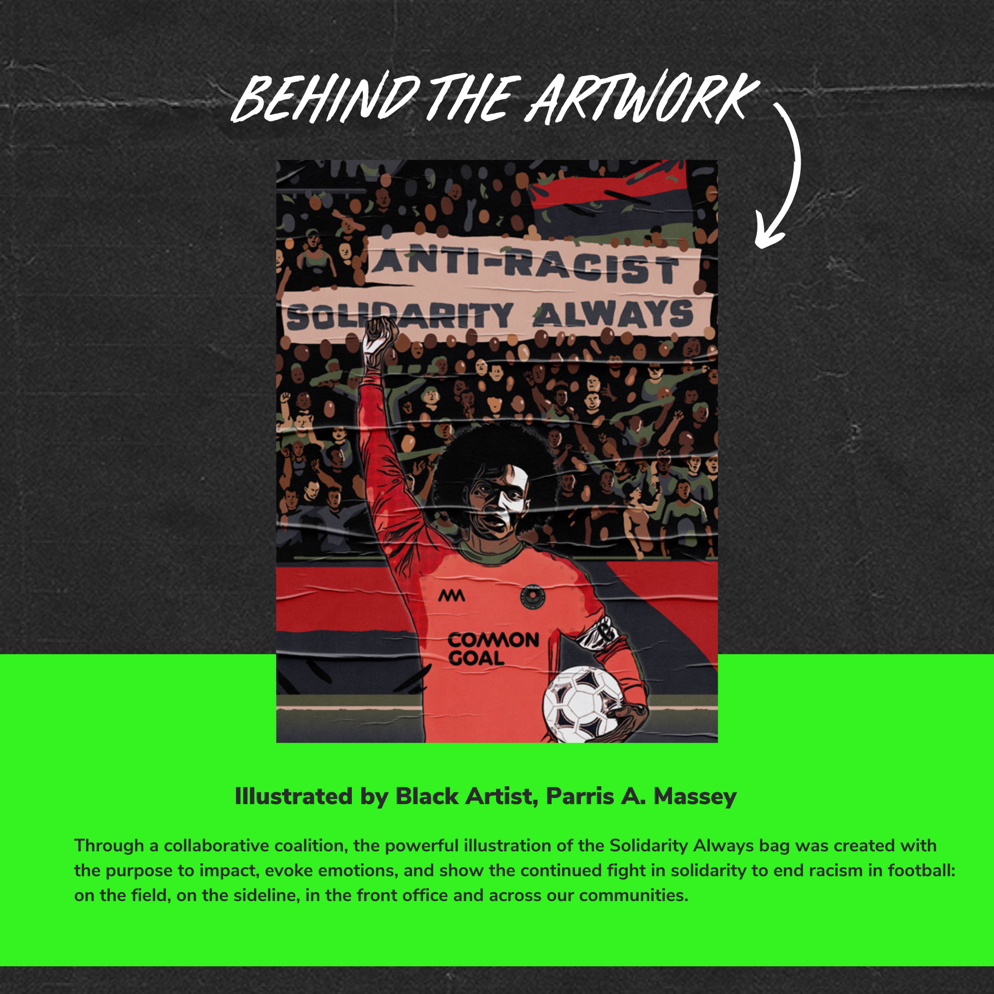 Anti Racist Solidarity Always Coffee Bag | Kickoff Coffee Co | Common Goal x Anti-Racist Project | Rwanda coffee| Soccer Coffee | Coffee for Soccer People by Soccer People | Premier League Morning Coffee #myplmorning | specialty coffee that gives back 
