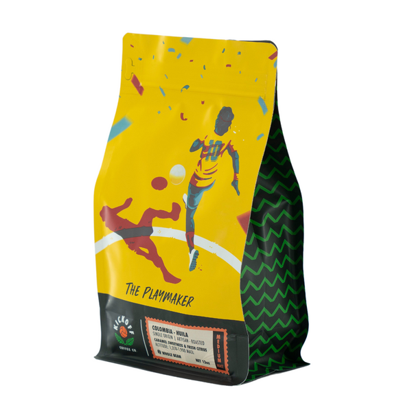 THE PLAYMAKER - Colombian Single Origin Coffee – Bright Citrus & Cocoa